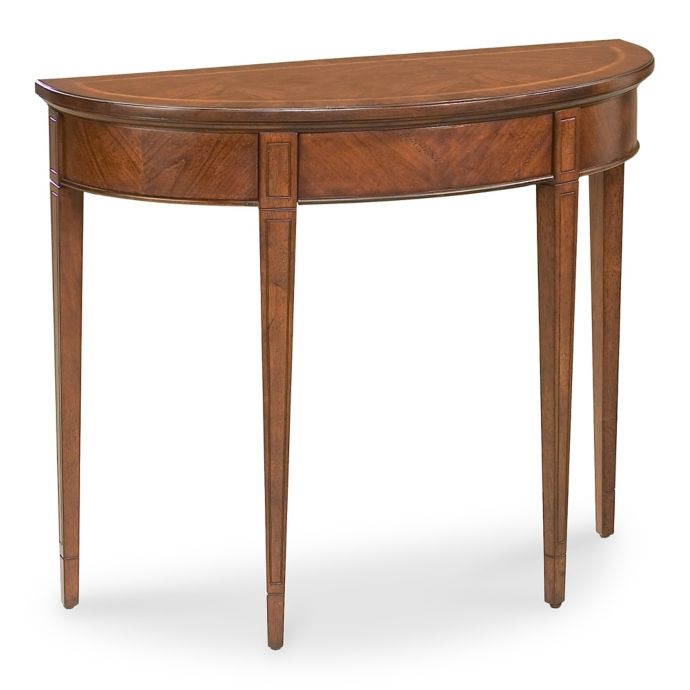 butler specialty company demilune console tabl