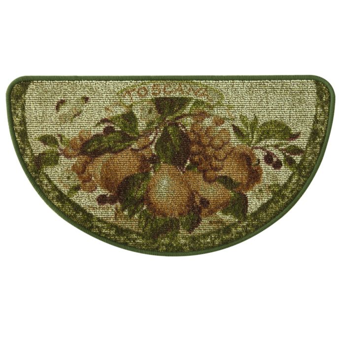 Bacova Touscana 18Inch x 31Inch Berber Kitchen Rug Bed Bath and