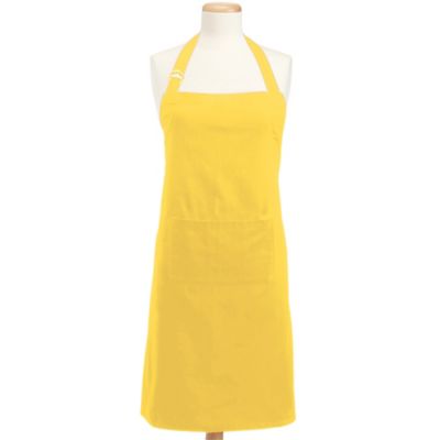 yellow apron