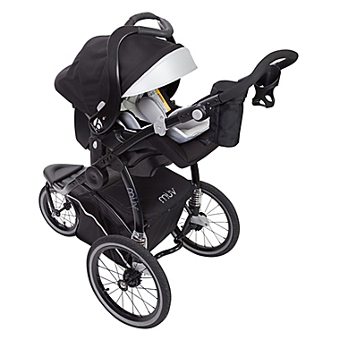 Baby Trend&reg; MUV 180&deg; Jogger Travel System in Black. View a larger version of this product image.