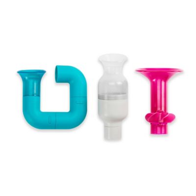 boon building bath pipes toy set