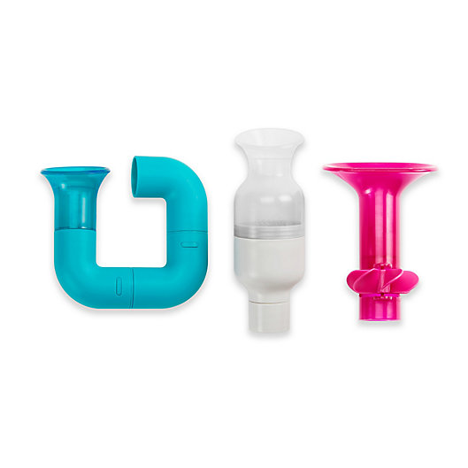 Alternate image 1 for Boon Tubes 3-Piece Water Pipe Bath Toy Set