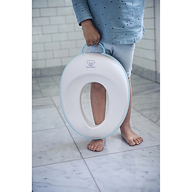 BABYBJORN&reg; Toilet Trainer in White/Grey. View a larger version of this product image.