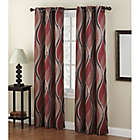Alternate image 0 for No.918&reg; Intersect 84-Inch Grommet Top Window Curtain Panel in Paprika (Single)