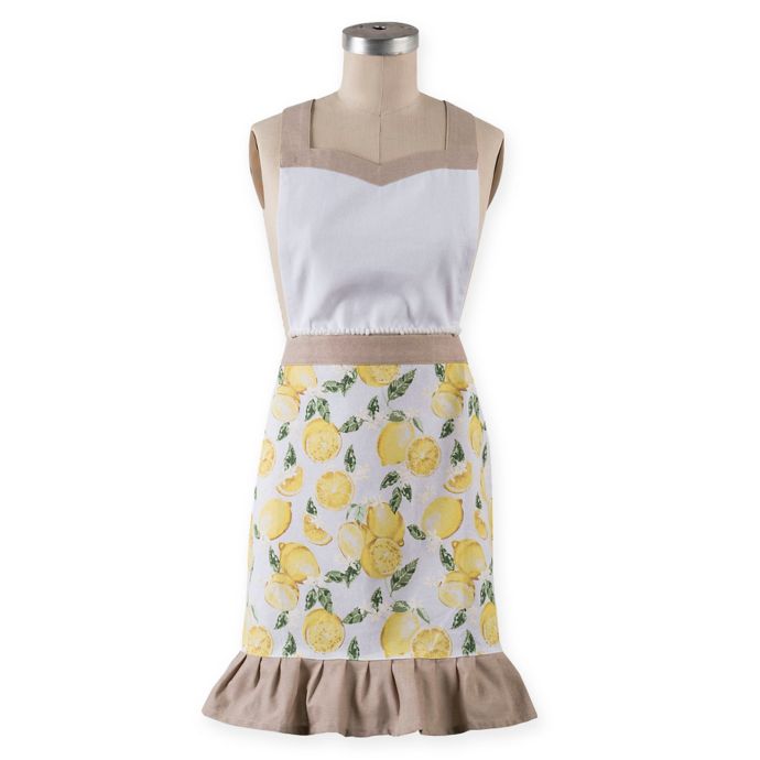 Jabara Lemon Medley Apron Bed Bath and Beyond Canada