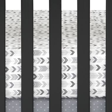 Lambs &amp; Ivy&reg; Urban Jungle Arrow Print Fitted Crib Sheet. View a larger version of this product image.