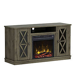 ClassicFlame® Bayport Electric Fireplace and TV Stand in Spanish Grey
