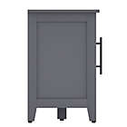 Alternate image 5 for ClassicFlame&reg; Clarion Electric Fireplace and TV Stand in Grey