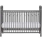 Alternate image 1 for Little Seeds&trade; Monarch Hill Ivy Metal Crib in Grey