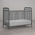 Alternate image 5 for Little Seeds&trade; Monarch Hill Ivy Metal Crib in Grey
