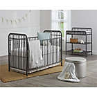 Alternate image 7 for Little Seeds&trade; Monarch Hill Ivy Metal Crib in Grey