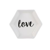 Olivia &amp; Oliver&reg; "Love" Hexagon Ring Dish