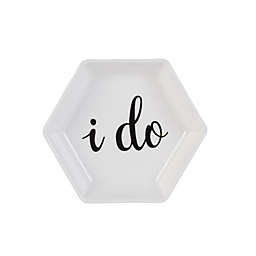 Olivia & Oliver® "I Do" Hexagon Ring Dish