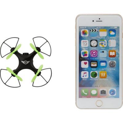 Sky Rider Mini Glow Quadcopter Drone with WiFi Camera in Black 3 Speed 47323741708 eBay