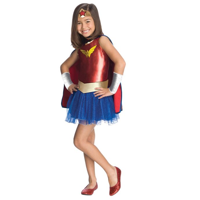 Dc Comics 2 4t Wonder Woman Tutu Toddler Halloween Costume Bed Bath Beyond