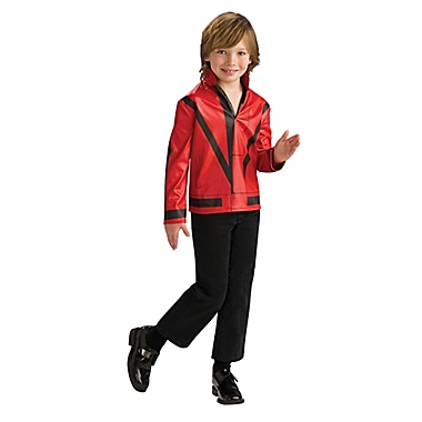 Michael Jackson Child&#39;s Large Thriller Halloween Costume Jacket in Red. View a larger version of this product image.