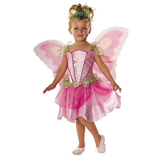 Alternate image 1 for Rubie's Pink Butterfly Fairy Child's Costume