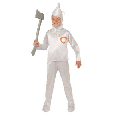 The Wizard of Oz Child&#39;s Tinman Halloween Costume in Silver