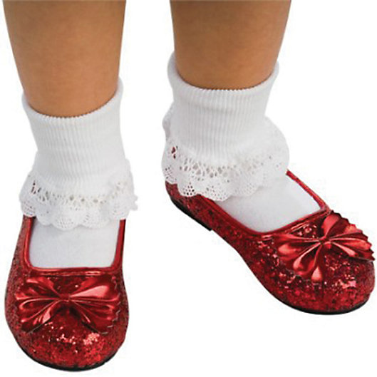 Alternate image 1 for The Wizard of Oz Ruby Child's Slippers