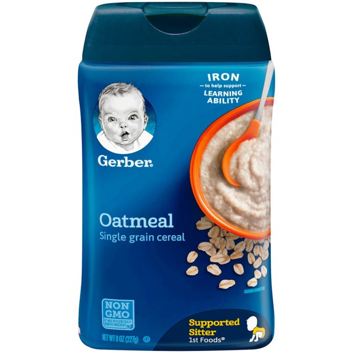 Gerber Single Grain Oatmeal Cereal