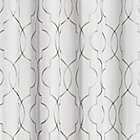 Alternate image 2 for Brent Grommet 100% Blackout  95-Inch Window Curtain Panel in White (Single)