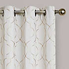 Alternate image 1 for Brent Grommet 84-Inch 100% Blackout Window Curtain Panel in Ivory (Single)