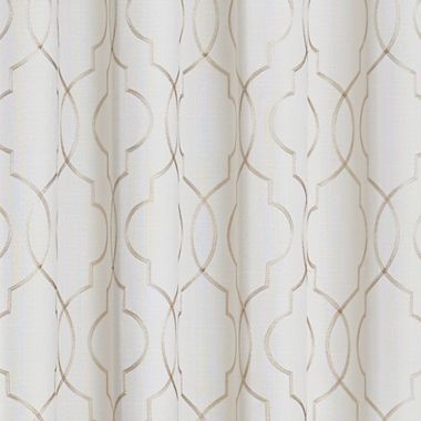 Brent 84-Inch Grommet 100% Blackout Curtain in Ivory (Single). View a larger version of this product image.