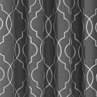 Alternate image 2 for Brent 84-Inch Grommet 100% Blackout Window Curtain Panel in Charcoal (Single)