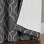 Alternate image 3 for Brent Grommet 100% Blackout 63-Inch Window Curtain Panel in Charcoal (Single)