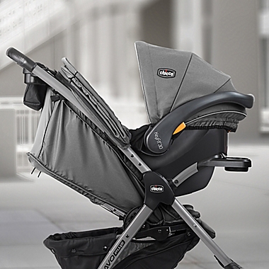 Chicco&reg; Mini Bravo&reg; Plus Stroller in Graphite. View a larger version of this product image.