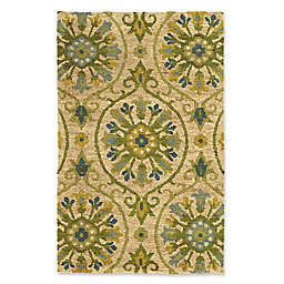 Tommy Bahama® Valencia 3'6 x 5'6 Area Rug in Beige/Green