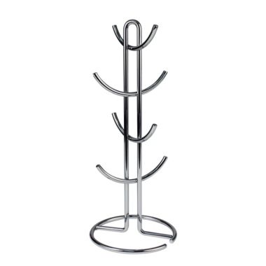 Spectrum&trade; Euro Metal 8-Mug Holder in Chrome. View a larger version of this product image.