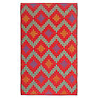Alternate image 0 for FH Home Jakarta Recycled Patio Mat in Red