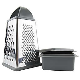 Elements by Tovolo® Box Grater with Storage Container