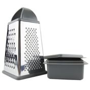 Elements by Tovolo&reg; Box Grater with Storage Container