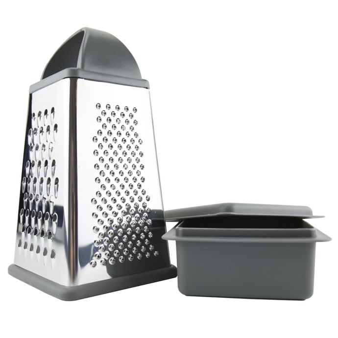 Elements by Tovolo® Box Grater with Storage Container Bed Bath and