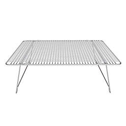 Hamilton Housewares 12-Inch x 17-Inch Stainless Steel Stackable Cooling Rack