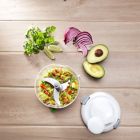 Alternate image 5 for OXO Good Grips&reg; One Stop Chop Manual Food Processor in White/Green