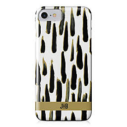 Designs Direct Black and Gold Paint Strokes iPhone® Case