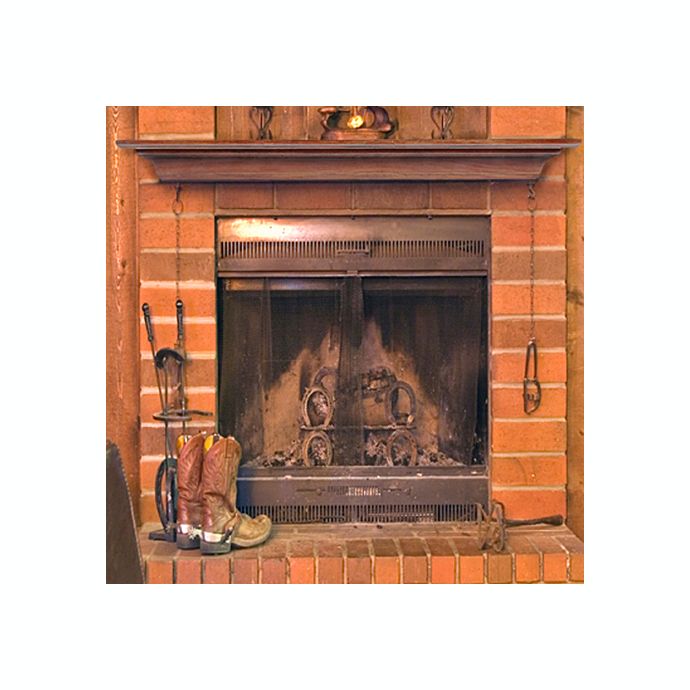 Homestead Antique Finish Fireplace Mantel Shelf Bed Bath Beyond