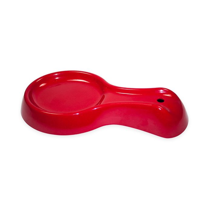 Natural Home™ Molded Bamboo® Spoon Rest in Cherry | Bed ...