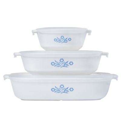 corningware casserole dish with lid