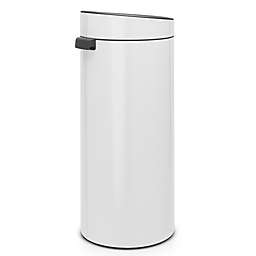 Brabantia® 8-Gallon Touch Trash Can in White