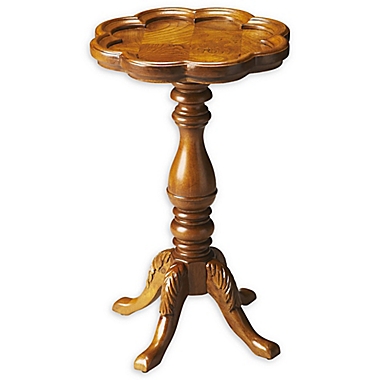 Butler Whitman Olive Ash Burl Scatter Accent Table. View a larger version of this product image.