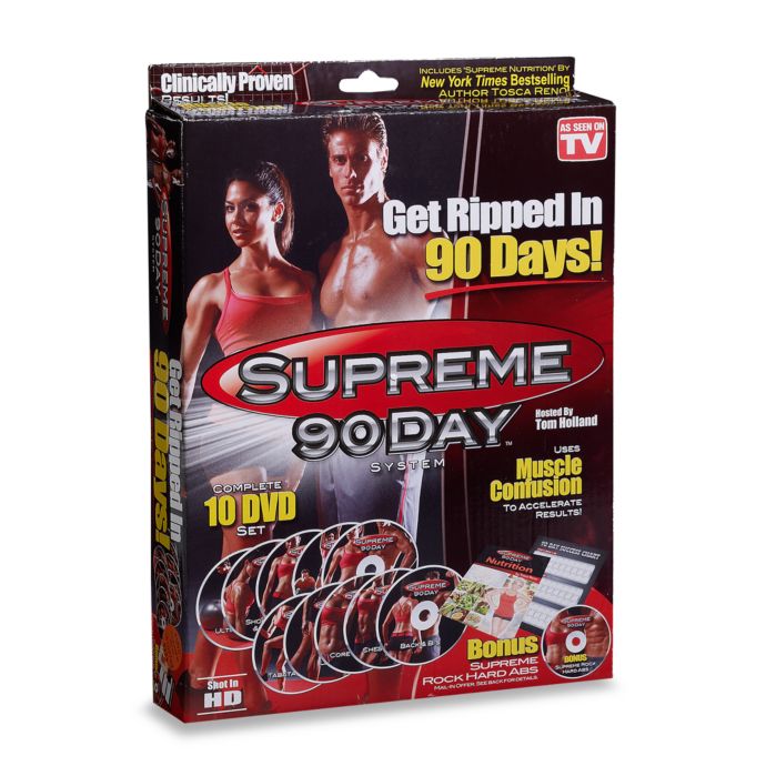 Supreme 90 Day ™ Workout DVD Set Bed Bath &amp; Beyond