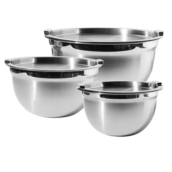 mixing bowl with lid set