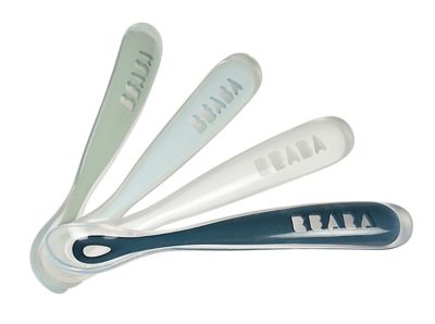 BEABA&reg; Baby&#39;s First Foods Silicone Spoons (Set of 4)