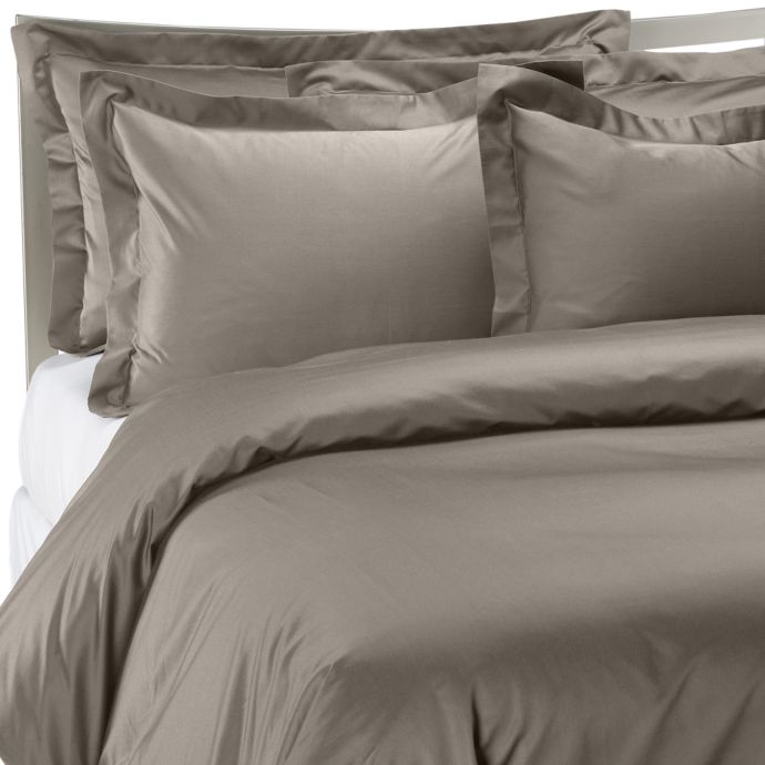 Palais Royale Hotel Collection Duvet Cover In Stone Bed Bath