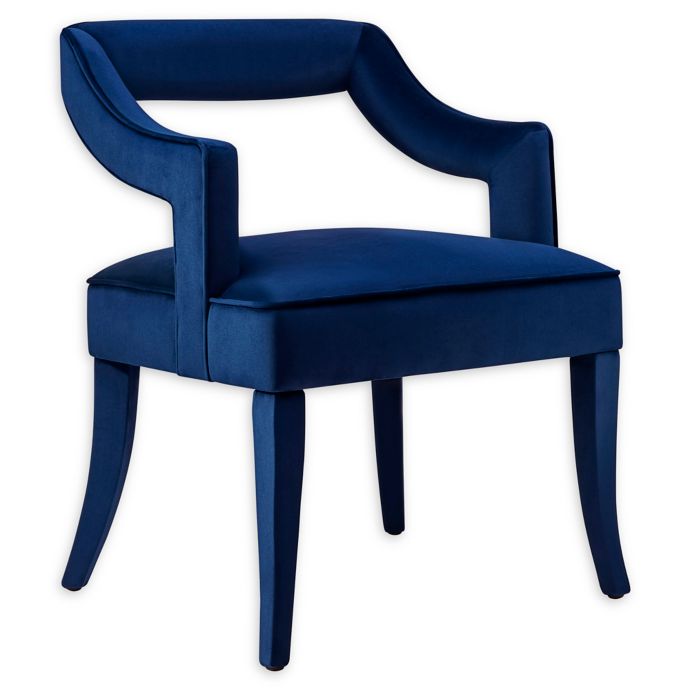 TOV Furniture Tiffany Velvet Upholstered Dining Chair Bed Bath and