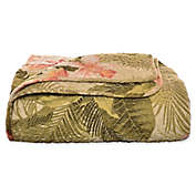 Tommy Bahama&reg; Tropical Orchid Throw Blanket in Palm Green